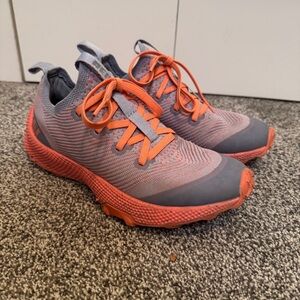 REI Co-Op Swiftland Trailrun Womens Size 7 Orange Gray Running Shoes Sneakers